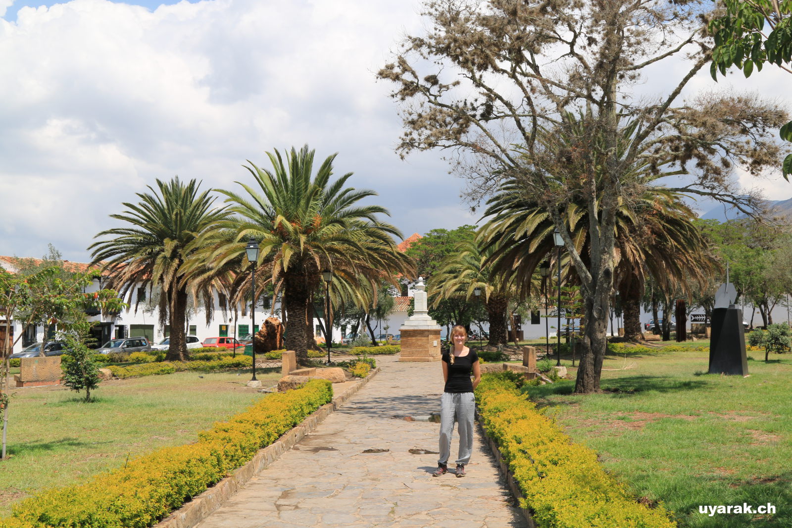 Parque Antonio Nariño, Villa de Leyva, Kolumbien 