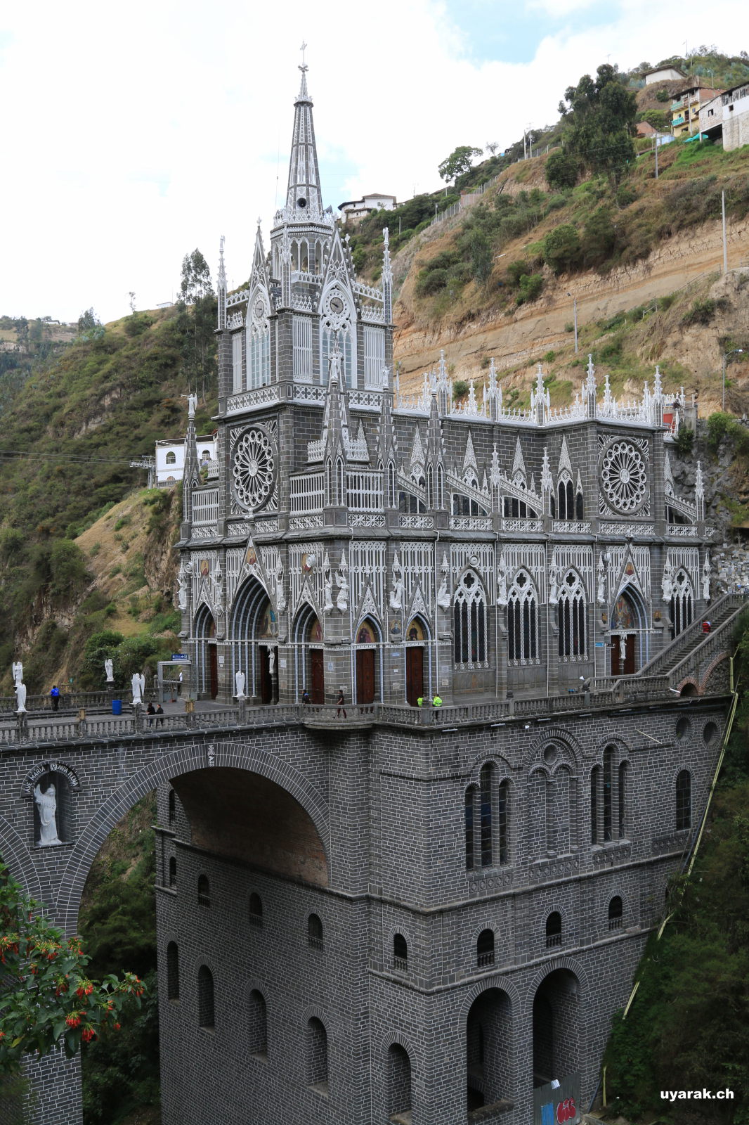 Santuario de Las Lajas, Kolumbien 