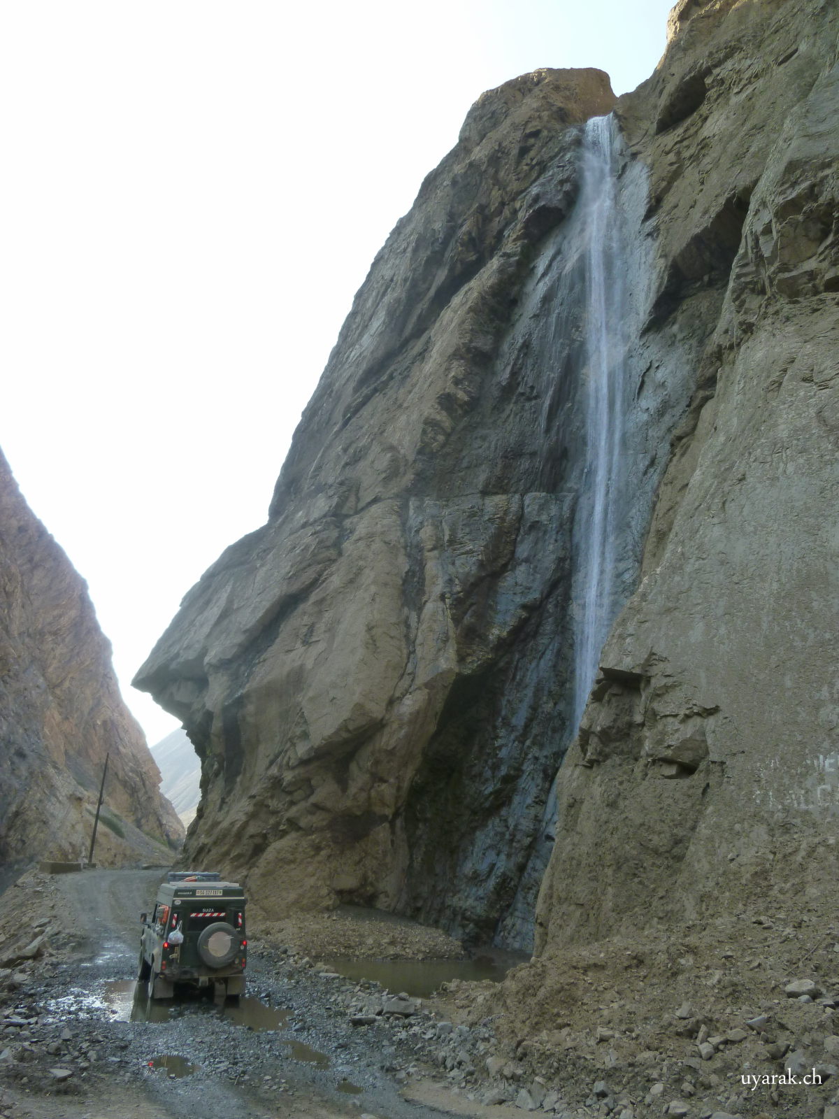 Auf der Ruta 12 hoch in die Berge, Peru