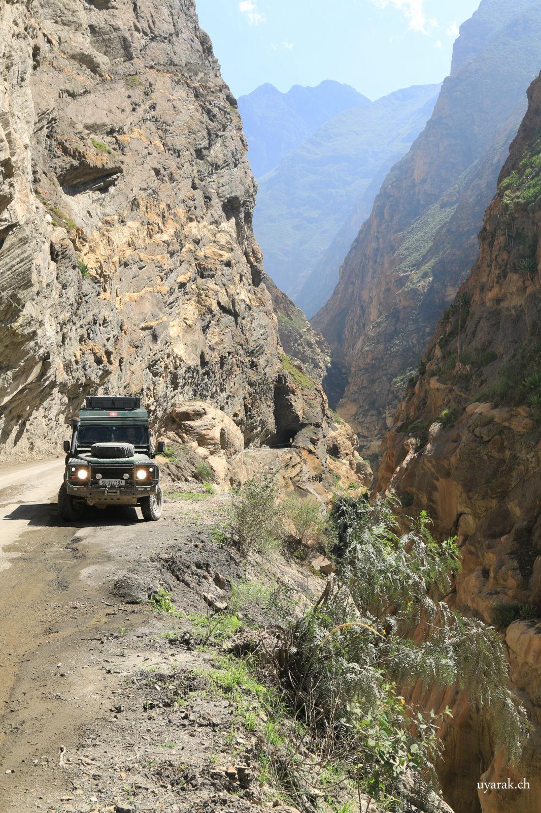 Durch den Cañon del Pato, Peru