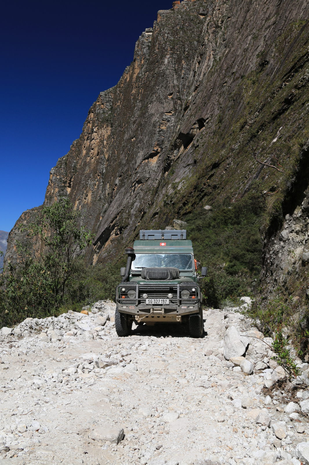 Auf dem Weg zur Laguna Parón, Peru