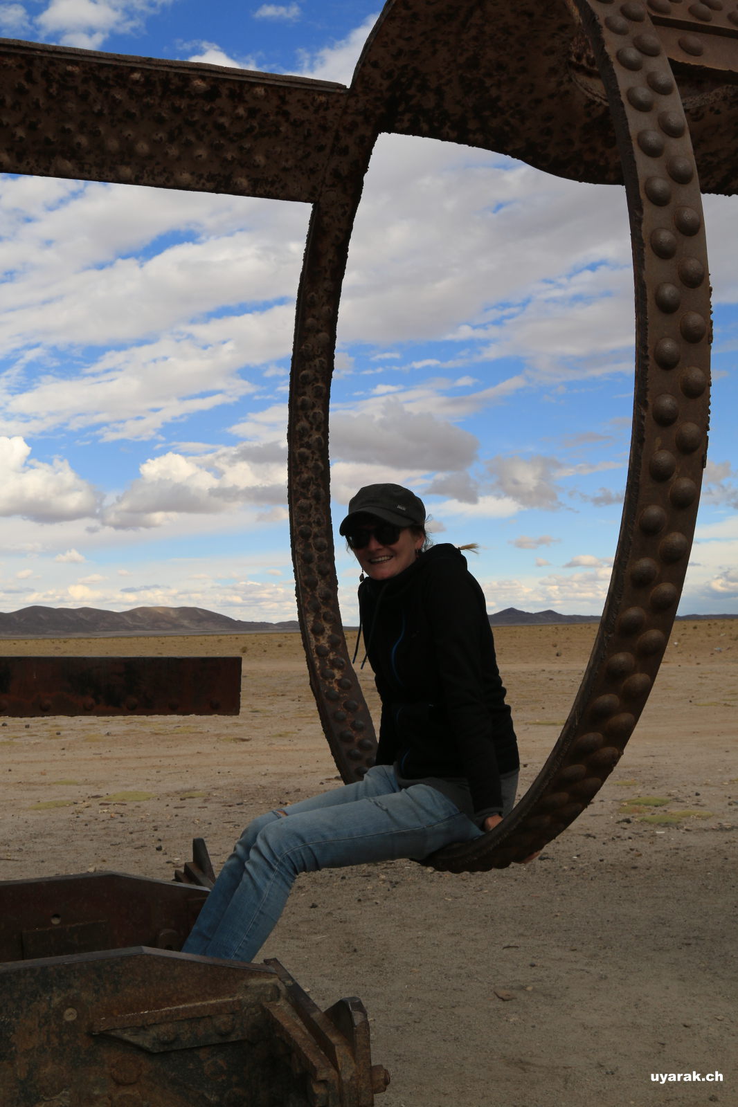 Zugfriedhof bei Uyuni, Bolivien