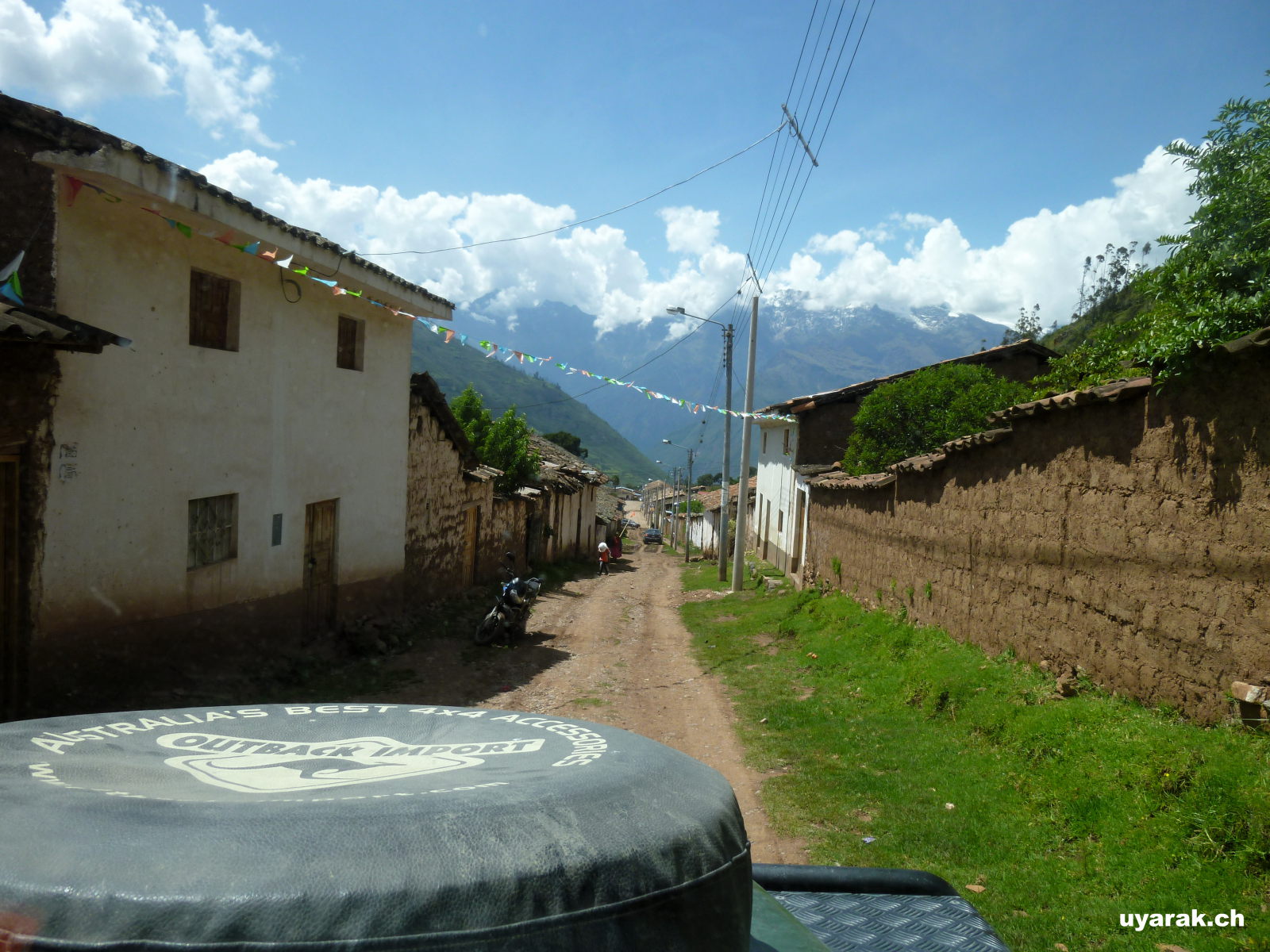 Angekommen in Cachora, dem letzten Dorf auf dem Weg nach Choquequirao, Peru