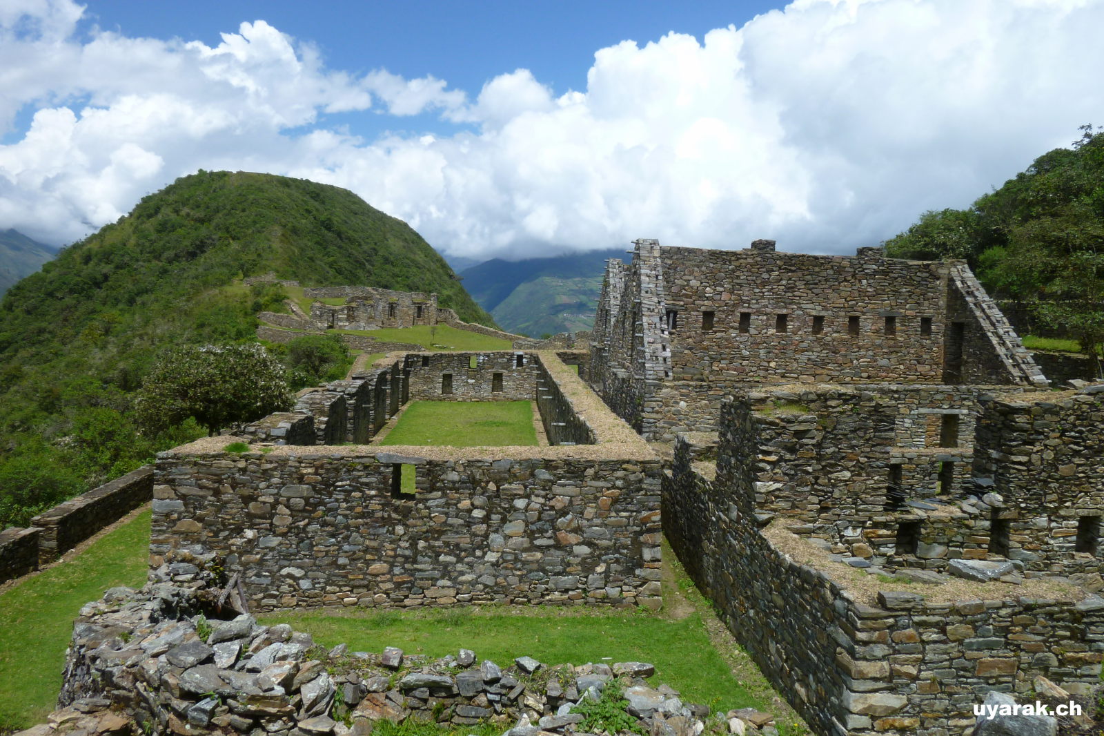 Die Ruinen von Choquequirao, Peru