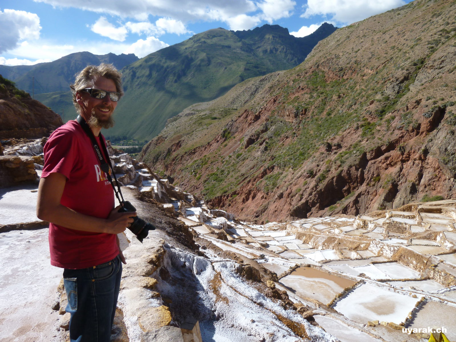 Salzterrassen von Pichingoto, Peru