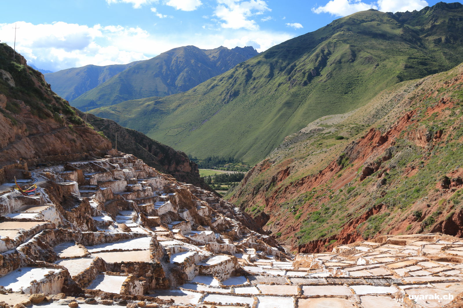Salzterrassen von Pichingoto, Peru