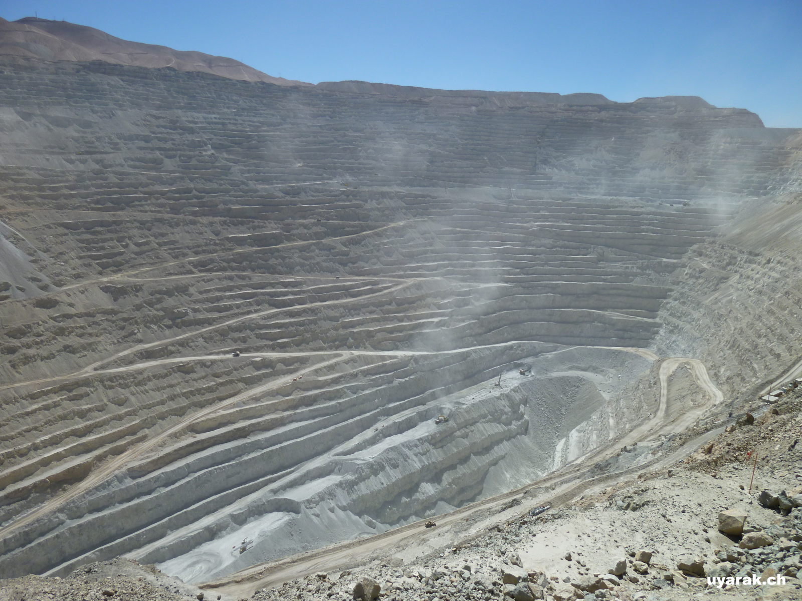 Chuquicamata Mine nördlich von Calama, Chile