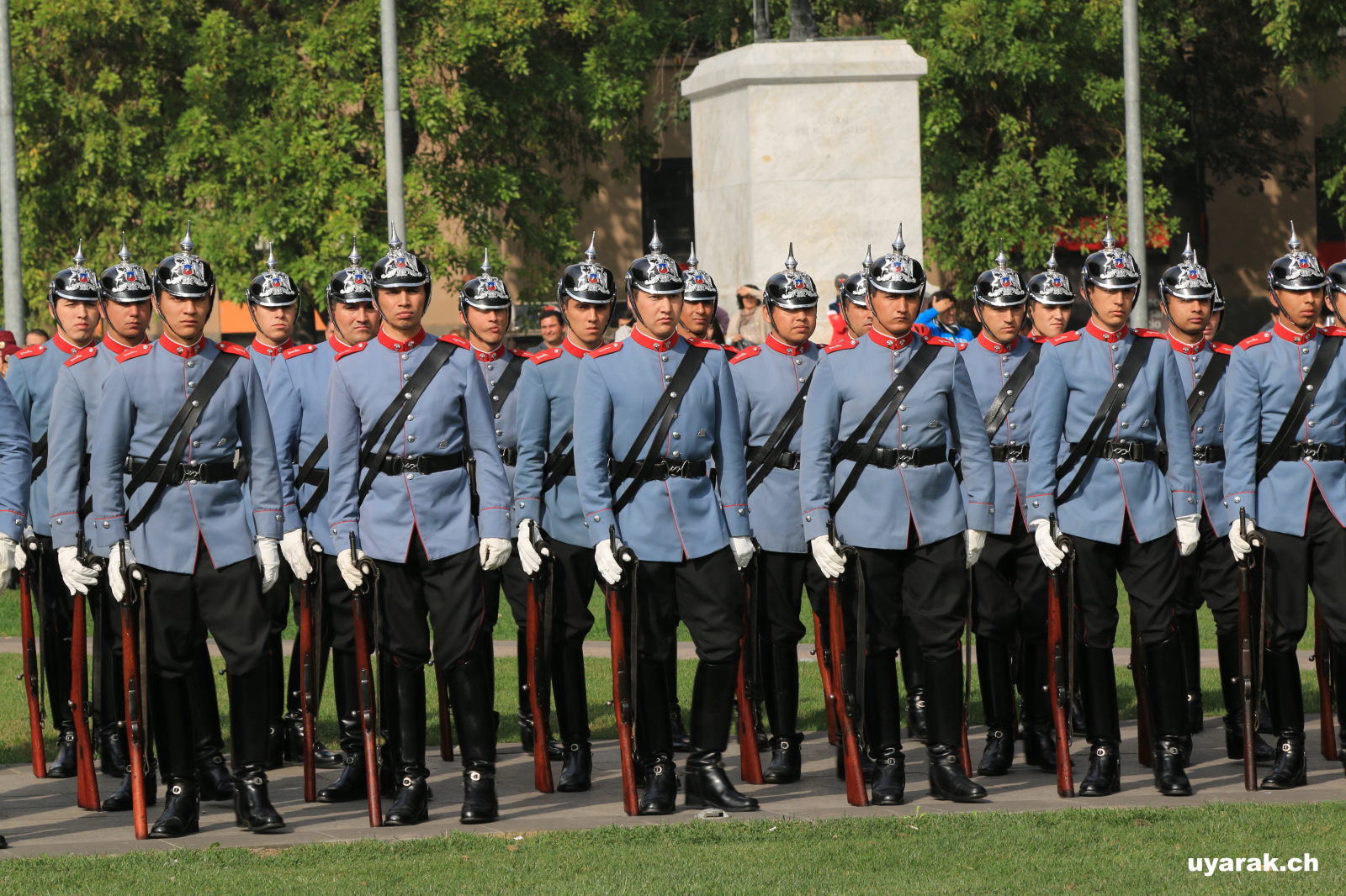 Militärparade in Santiago de Chile