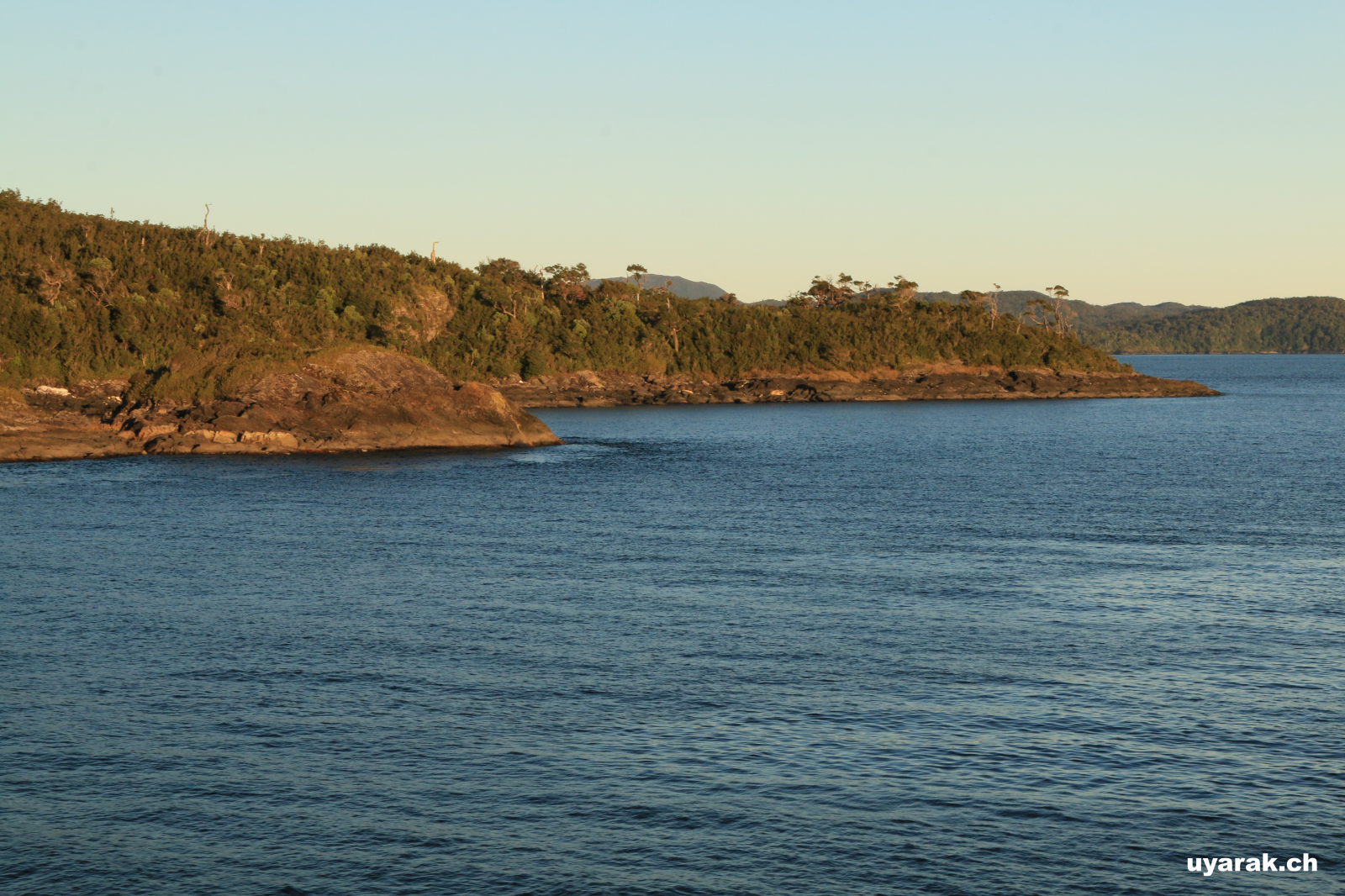 Auf der Fähre von Puerto Montt nach Puerto Cisnes