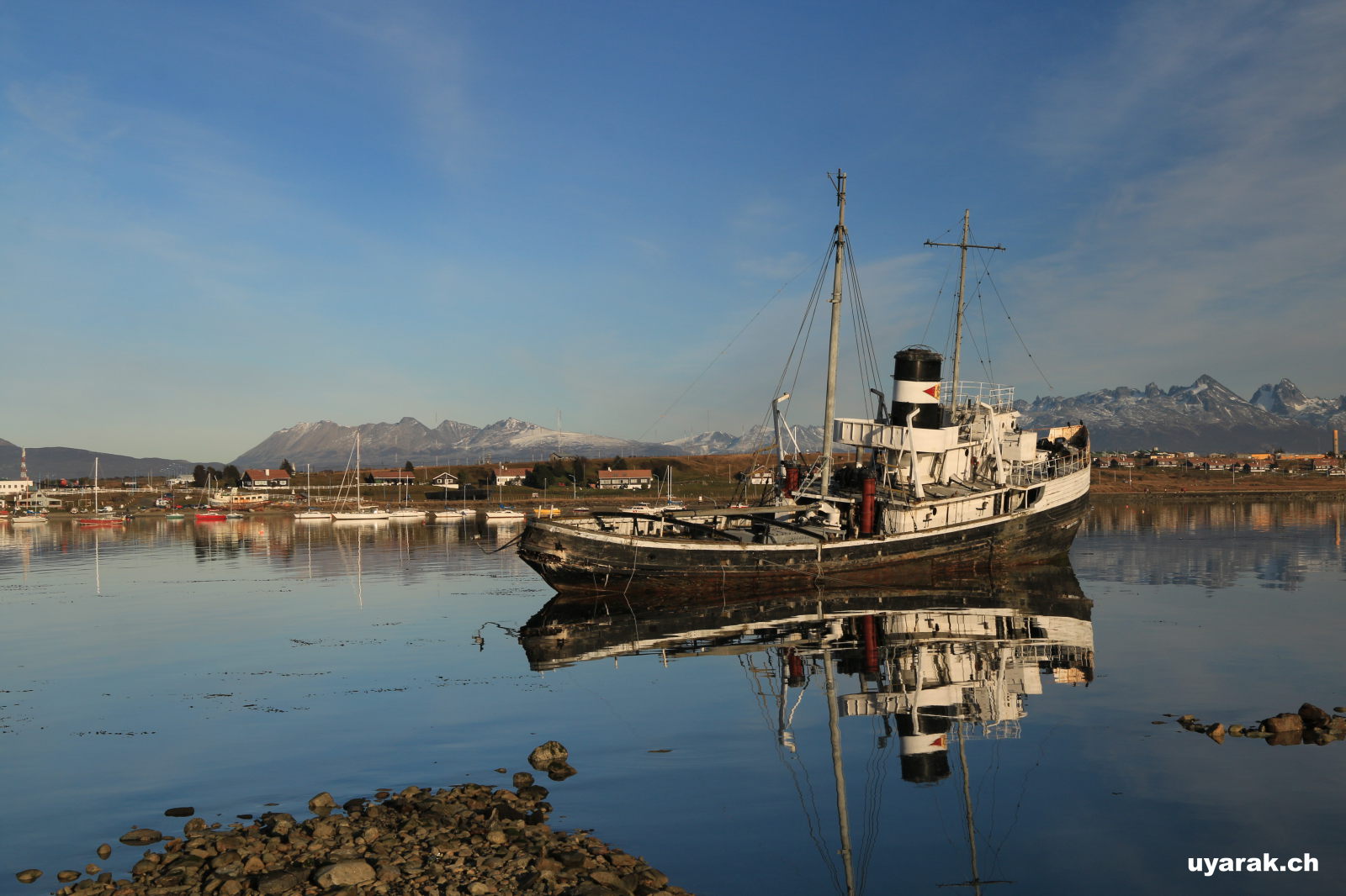 Spaziergang durch Ushuaia, Argentinien 