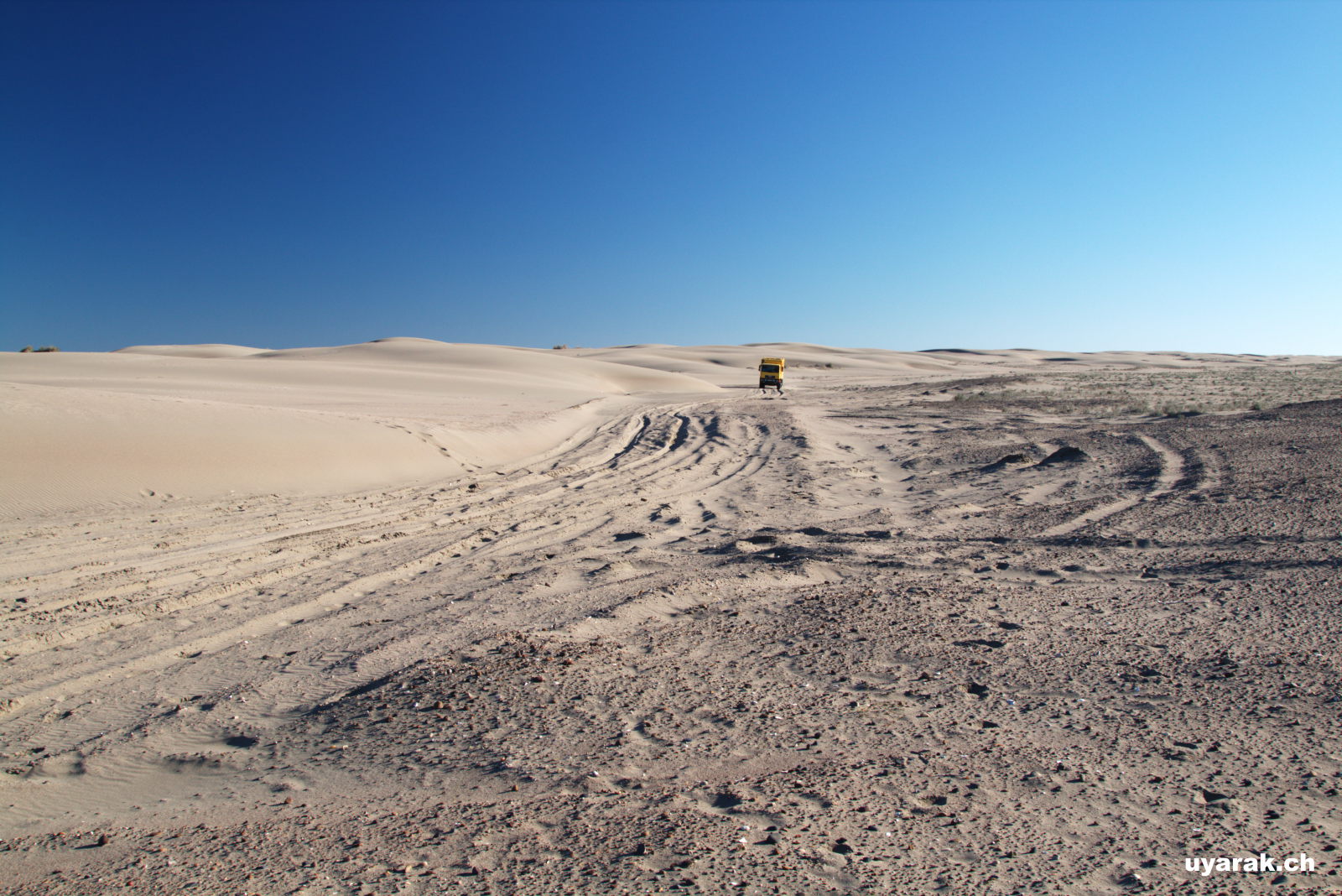 Auf der RP1 durch die Dünen, Argentinien 