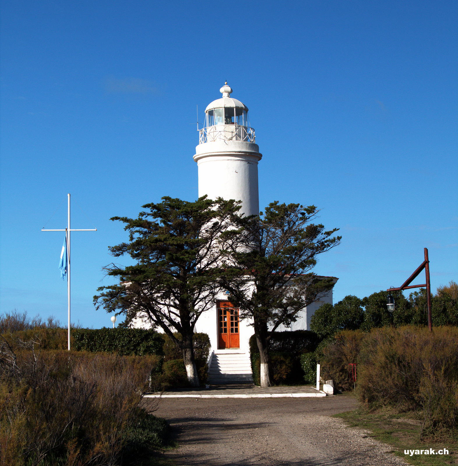 Der älteste Leuchtturm Patagoniens, Balneario El Condor, Argentinien 