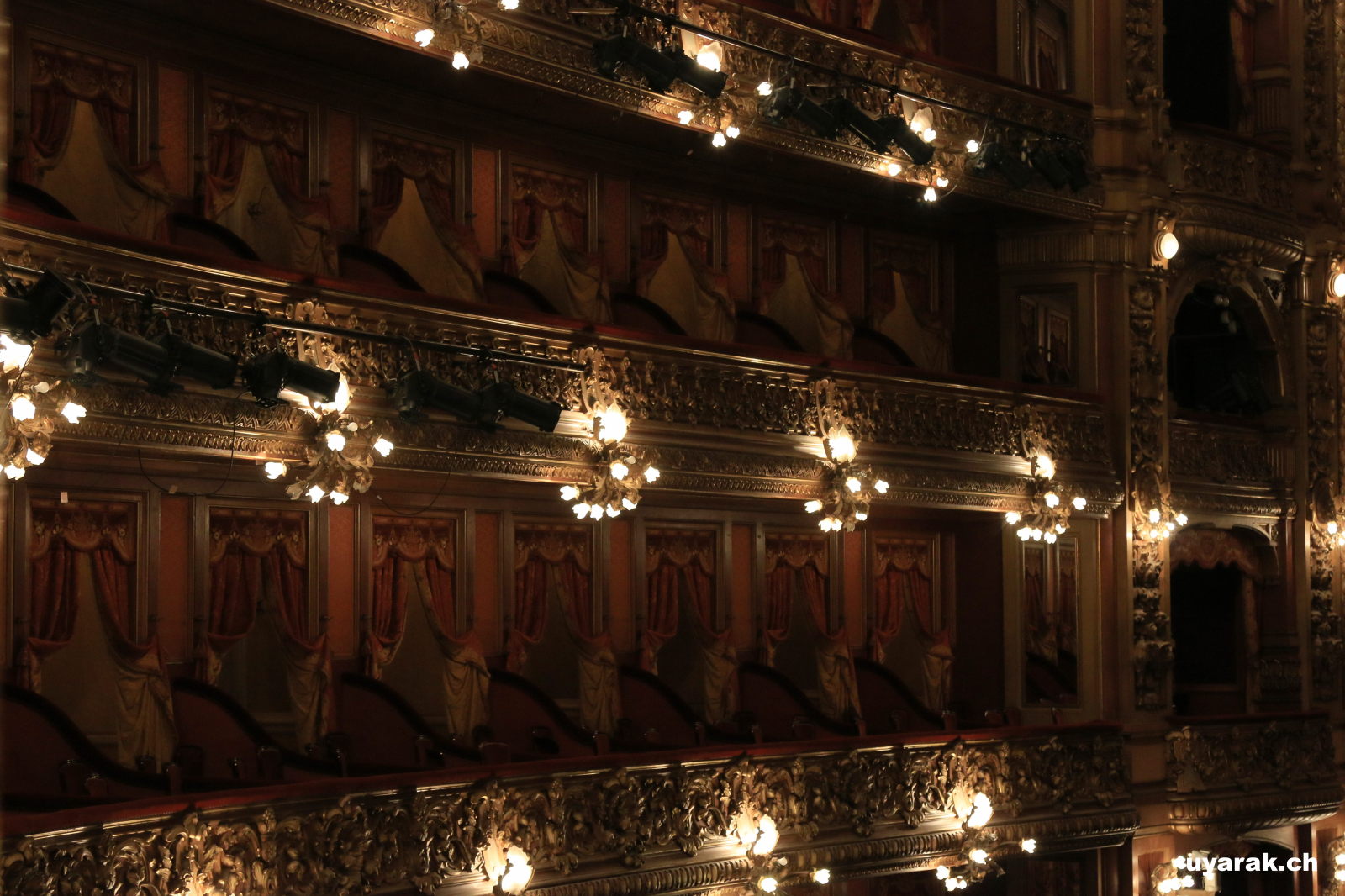 Im Teatro Colón, Buenos Aires, Argentinien