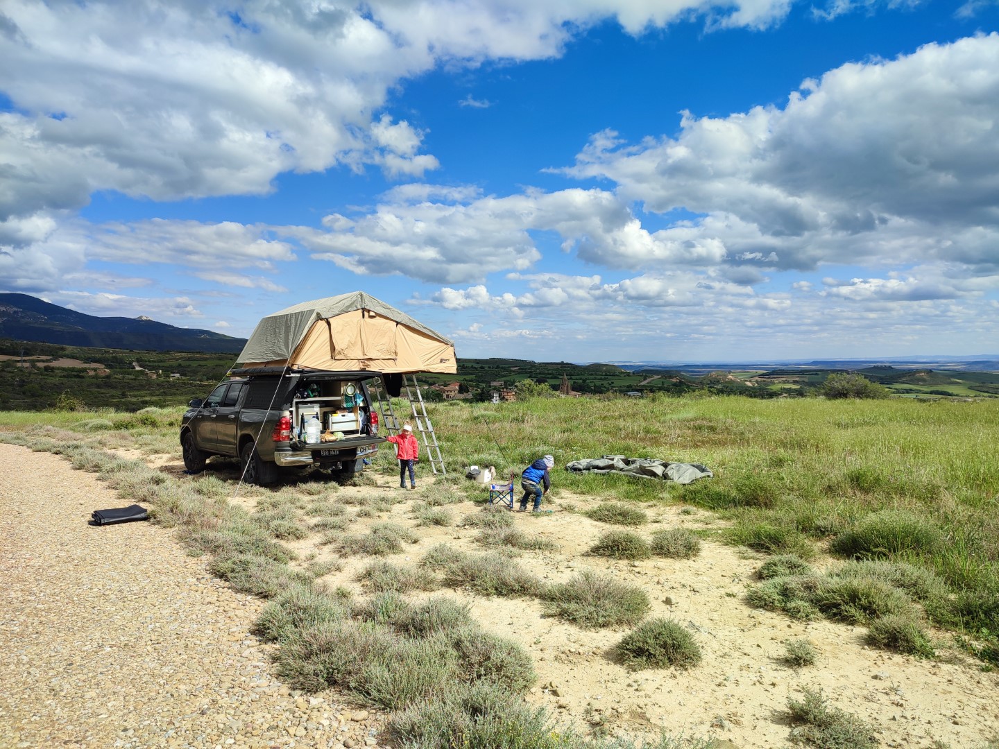 Camping bei Loarre 