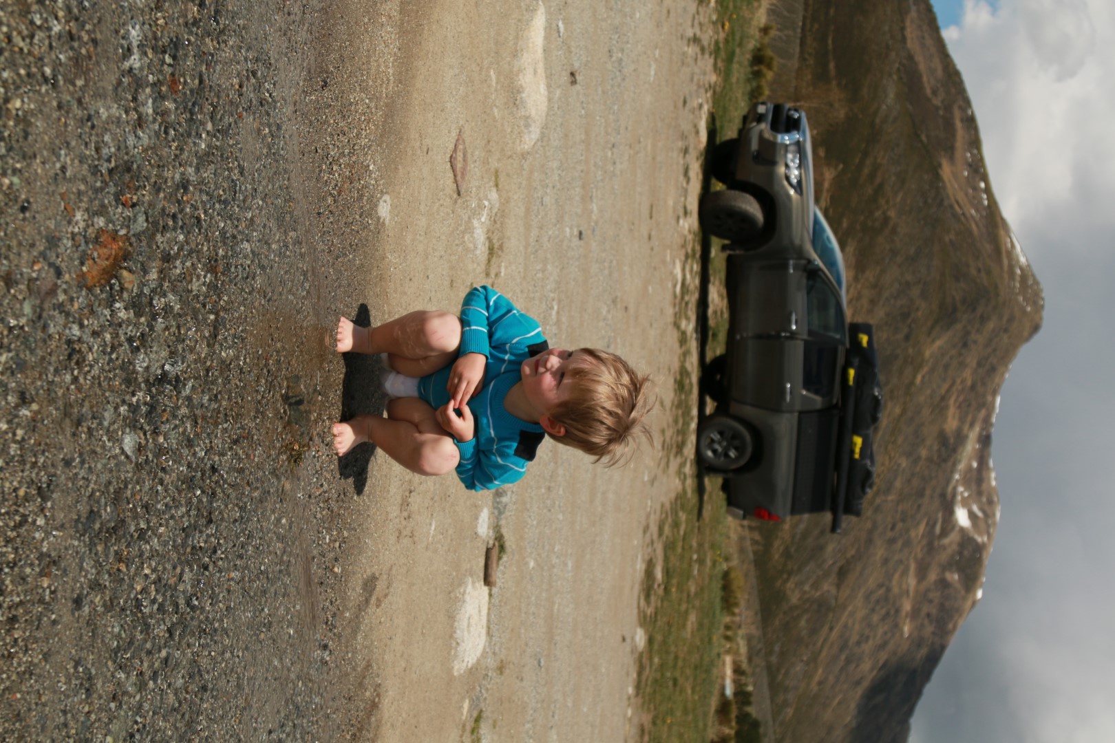 Pause auf dem Col de Puymorens 