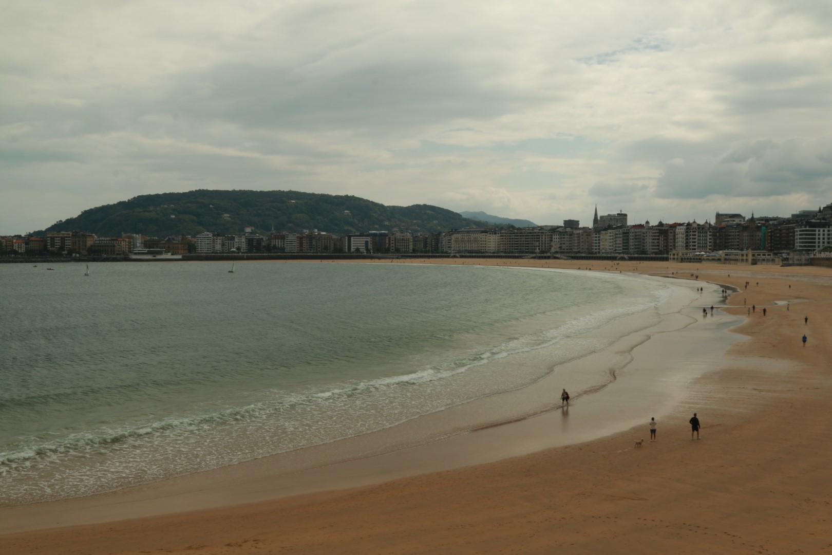 Strandpromenade von San Sebastián 