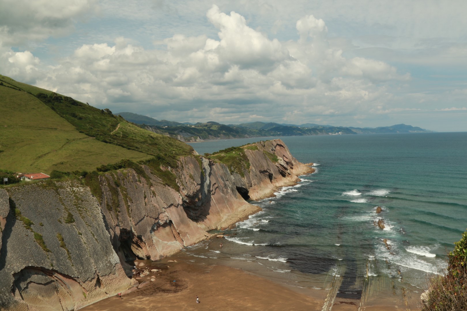 Steilküste bei Zumaia 