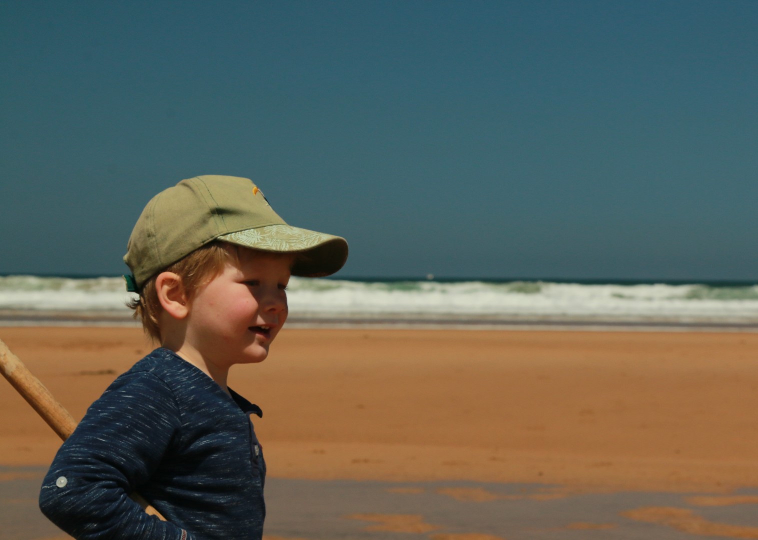 Spätes Frühstück am Strand bei La Arena 