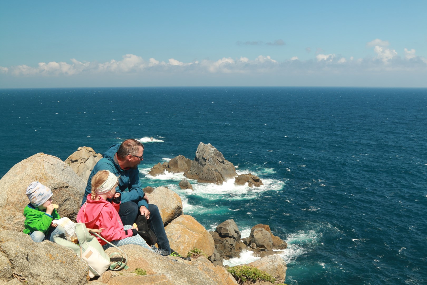 Punta da Estaca de Bares, der nördlichste Punkt Spaniens 