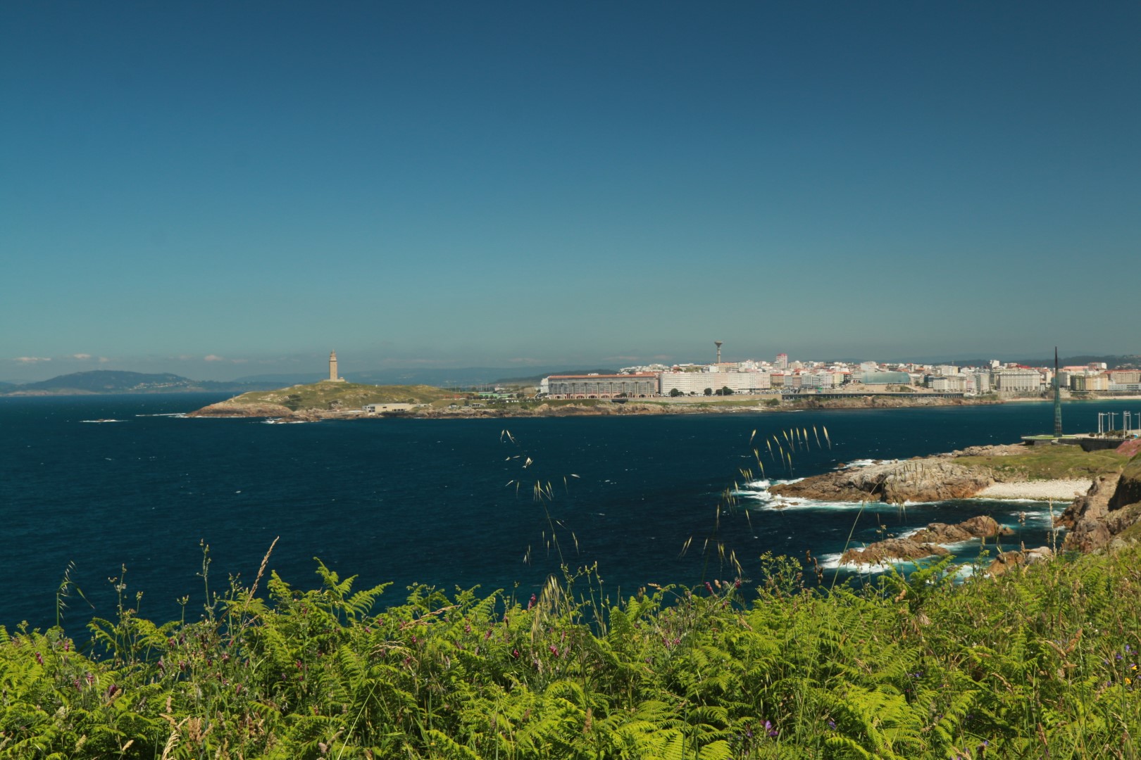 Blick zurück auf A Coruña 