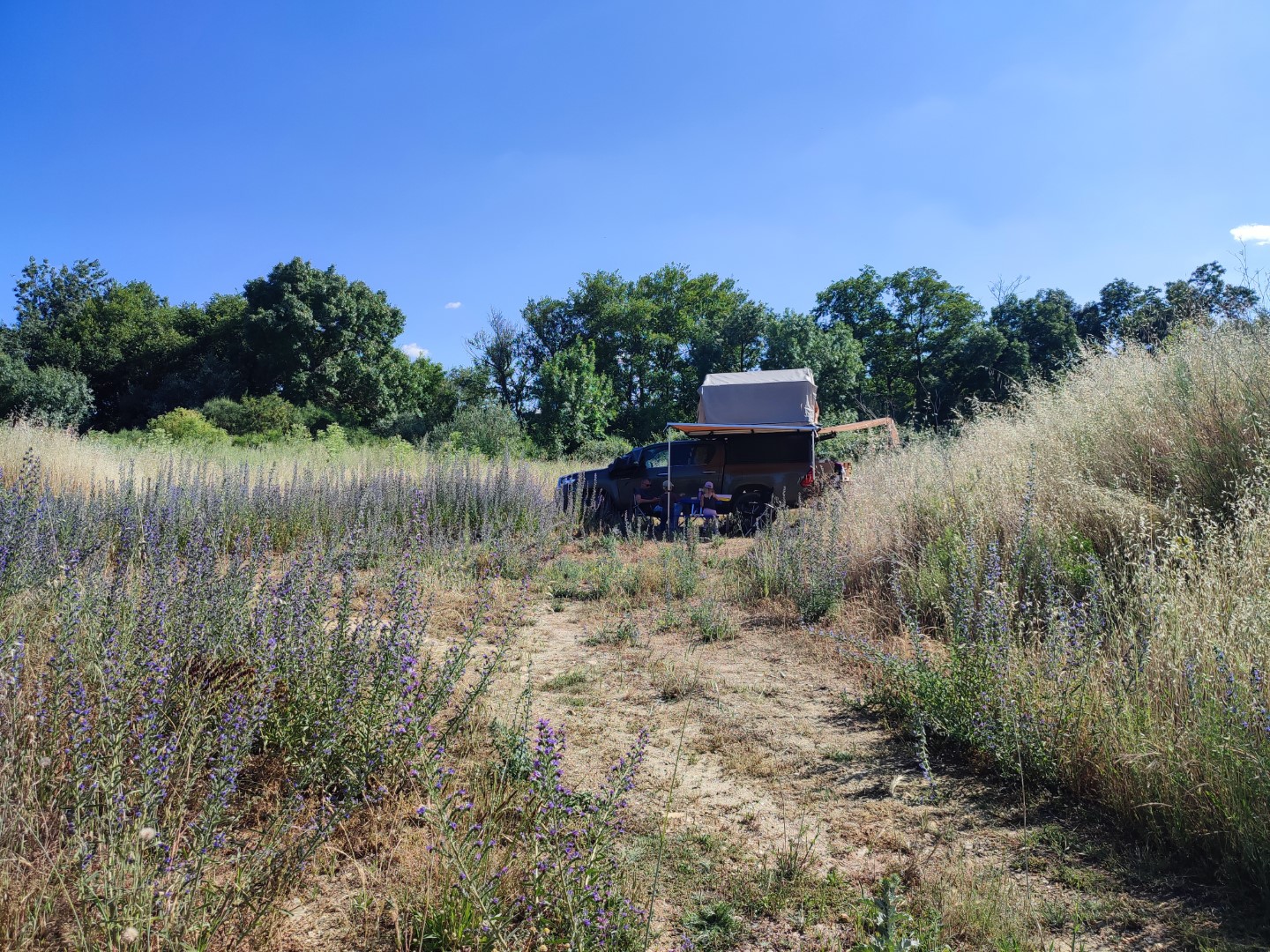 Wildcamping bei Camarzana de Tera 