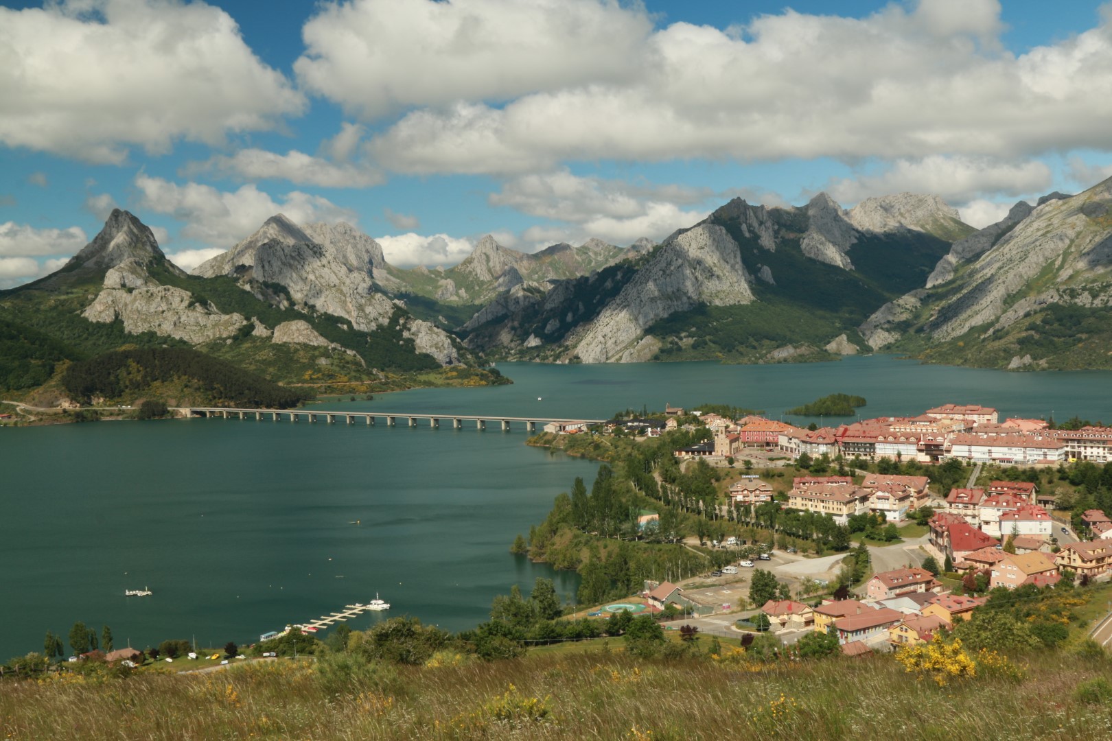 Stausee bei Riaño 